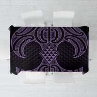 Waiporoporo Maori Ta Moko Poutama Art Tablecloth