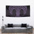 Waiporoporo Maori Ta Moko Poutama Art Tapestry