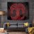Whero Maori Ta Moko Poutama Art Tapestry