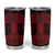 Whero Maori Ta Moko Poutama Art Tumbler Cup