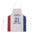 New Zealand Rugby Pacific Personalised Apron Maori Style Tribal Tapa Pattern - Polynesian Pride