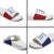 New Zealand Rugby Pacific Personalised Slide Sandals Maori Style Tribal Tapa Pattern - Polynesian Pride