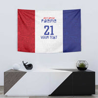 New Zealand Rugby Pacific Personalised Tapestry Maori Style Tribal Tapa Pattern