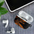 New Zealand Rugby Pacific Personalised AirPods Case All Gold Maori Pasifika Fern Pattern - Polynesian Pride