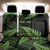 New Zealand Rugby Pacific Personalised Back Car Seat Cover All Lime Maori Pasifika Fern Pattern