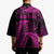 New Zealand Rugby Pacific Personalised Kimono All Pink Maori Pasifika Fern Pattern - Polynesian Pride