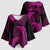 New Zealand Rugby Pacific Personalised Kimono Sleeve Blouse All Pink Maori Pasifika Fern Pattern - Polynesian Pride