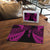 New Zealand Rugby Pacific Personalised Puzzle All Pink Maori Pasifika Fern Pattern - Polynesian Pride