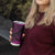 New Zealand Rugby Pacific Personalised Tumbler Cup All Pink Maori Pasifika Fern Pattern