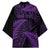 New Zealand Rugby Pacific Personalised Kimono All Purple Maori Pasifika Fern Pattern - Polynesian Pride