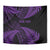New Zealand Rugby Pacific Personalised Tapestry All Purple Maori Pasifika Fern Pattern