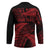 New Zealand Rugby Pacific Personalised Hockey Jersey All Red Maori Pasifika Fern Pattern - Polynesian Pride