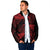 New Zealand Rugby Pacific Personalised Padded Jacket All Red Maori Pasifika Fern Pattern - Polynesian Pride