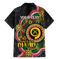 Vanuatu Personalised Family Matching Mermaid Dress and Hawaiian Shirt Aboriginal Dot Paitnting LT9 - Polynesian Pride