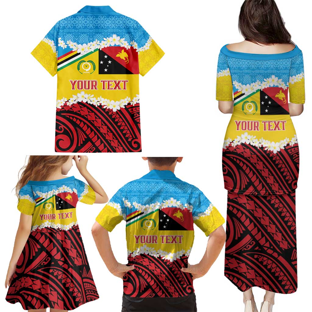 Personalised Torba PNG Forever Family Matching Puletasi and Hawaiian Shirt Polynesian Sand Art LT9 - Polynesian Pride