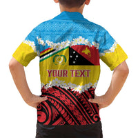 Personalised Torba PNG Forever Family Matching Summer Maxi Dress and Hawaiian Shirt Polynesian Sand Art LT9 - Polynesian Pride