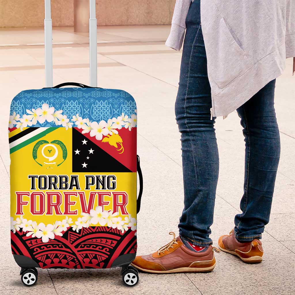 Torba PNG Forever Luggage Cover Polynesian Sand Art LT9 Green - Polynesian Pride