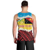 Personalised Torba PNG Forever Men Tank Top Polynesian Sand Art LT9 - Polynesian Pride