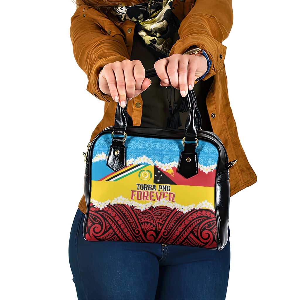 Torba PNG Forever Shoulder Handbag Polynesian Sand Art - Polynesian Pride