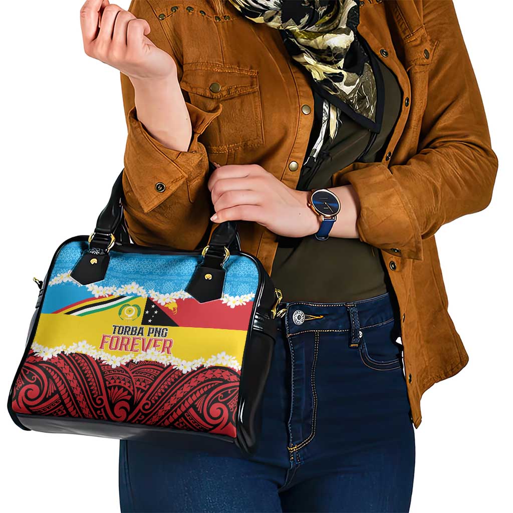 Torba PNG Forever Shoulder Handbag Polynesian Sand Art - Polynesian Pride