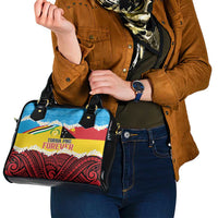 Torba PNG Forever Shoulder Handbag Polynesian Sand Art - Polynesian Pride