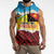Personalised Torba PNG Forever Sleeveless Hoodie Polynesian Sand Art - Polynesian Pride