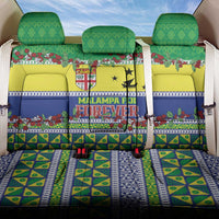 Malampa Fiji Forever Back Car Seat Cover Tagimoucia Polynesian Sand Drawing - Polynesian Pride