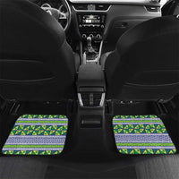Personalised Malampa Fiji Forever Car Mats Tagimoucia Polynesian Sand Drawing - Polynesian Pride