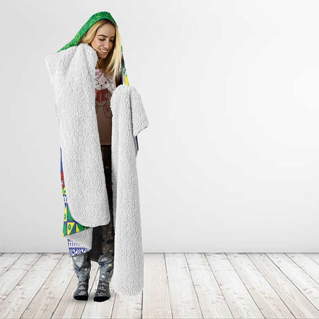 Malampa Fiji Forever Hooded Blanket Tagimoucia Polynesian Sand Drawing - Polynesian Pride