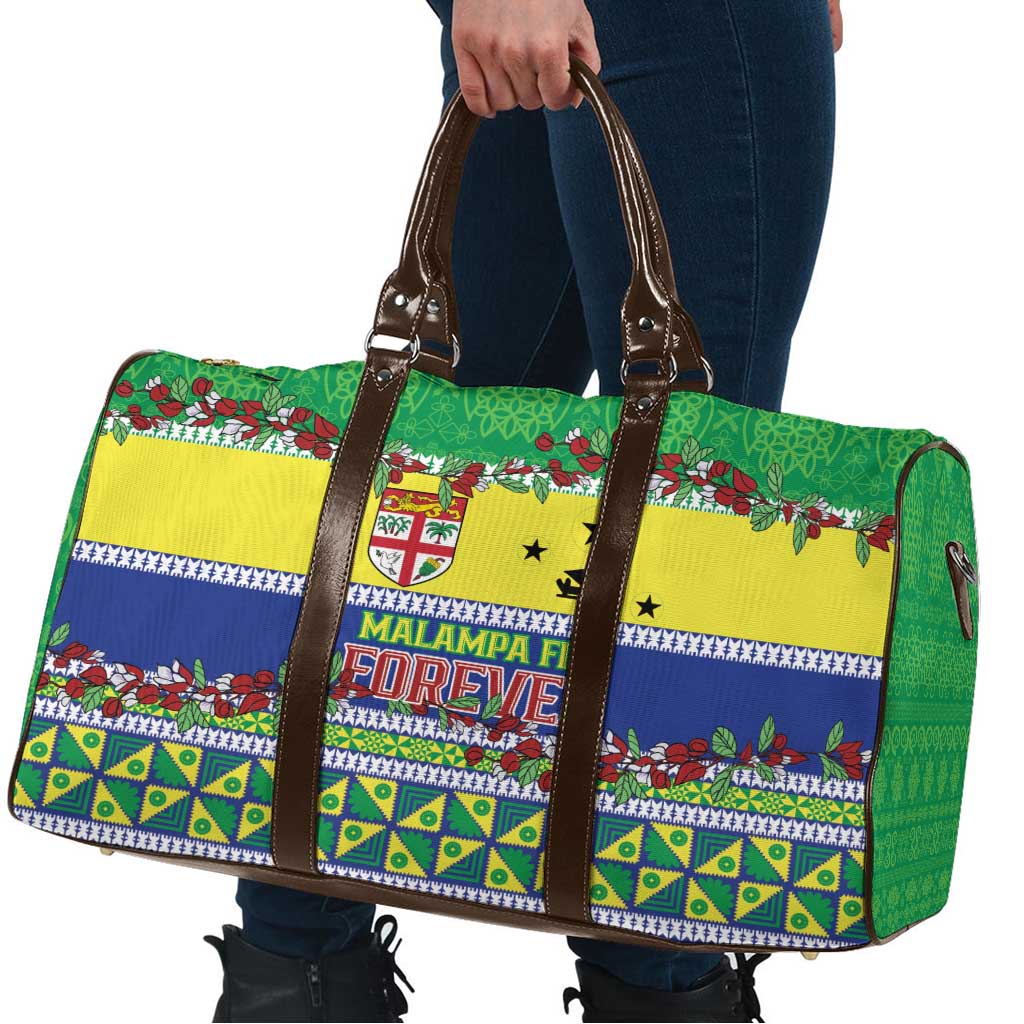Malampa Fiji Forever Travel Bag Tagimoucia Polynesian Sand Drawing - Polynesian Pride
