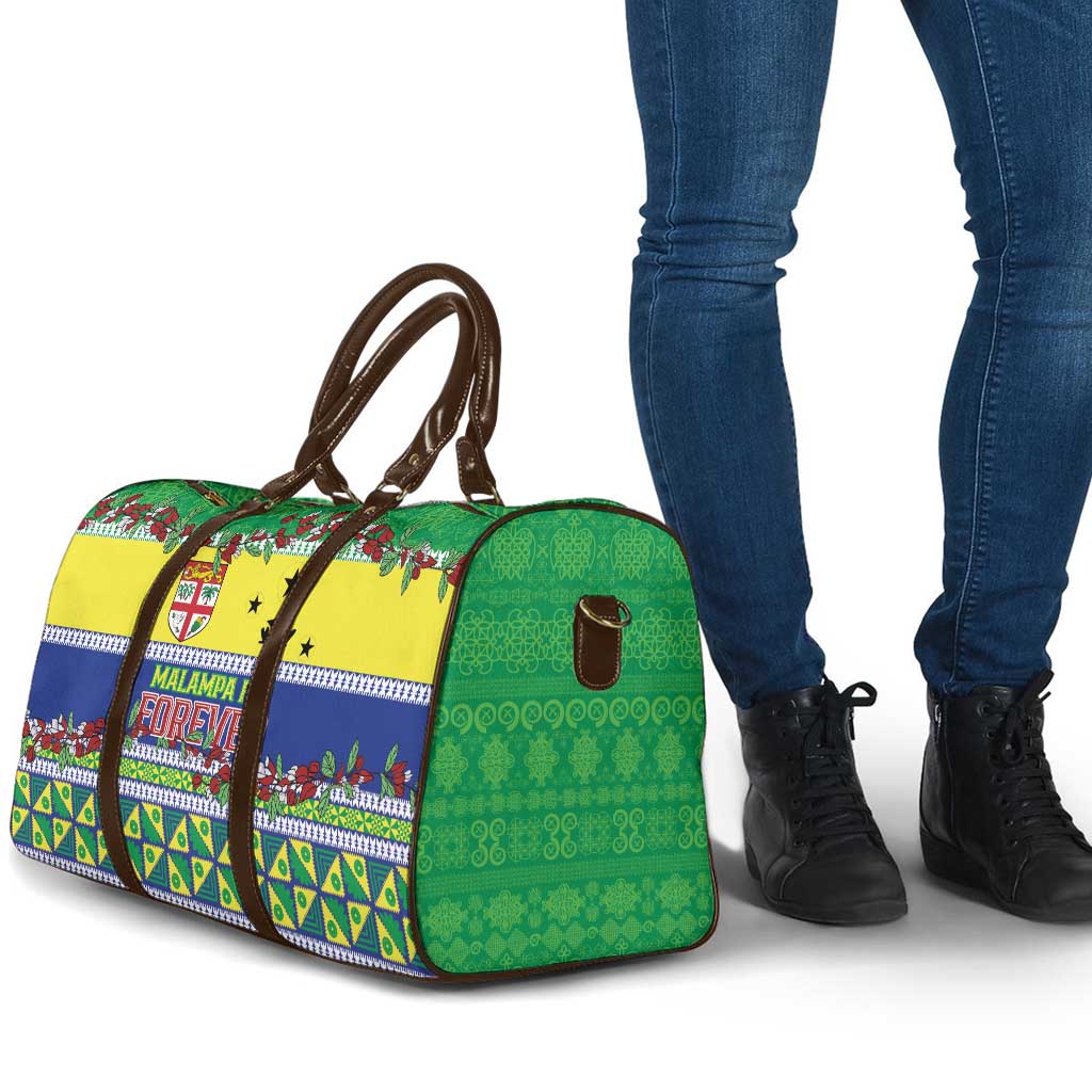 Malampa Fiji Forever Travel Bag Tagimoucia Polynesian Sand Drawing - Polynesian Pride