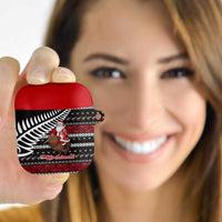 New Zealand Kiwi Santa Christmas AirPods Case He Wairua Kirihimete LT9 - Polynesian Pride