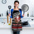 New Zealand Kiwi Santa Christmas Apron He Wairua Kirihimete - Polynesian Pride