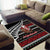 New Zealand Kiwi Santa Christmas Area Rug He Wairua Kirihimete - Polynesian Pride