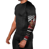 New Zealand Kiwi Santa Christmas Arm Sleeves He Wairua Kirihimete LT9 - Polynesian Pride