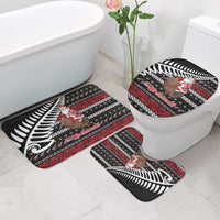 New Zealand Kiwi Santa Christmas Bathroom Set He Wairua Kirihimete LT9 - Polynesian Pride