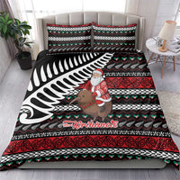 New Zealand Kiwi Santa Christmas Bedding Set He Wairua Kirihimete LT9 - Polynesian Pride