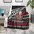 New Zealand Kiwi Santa Christmas Blanket He Wairua Kirihimete - Polynesian Pride