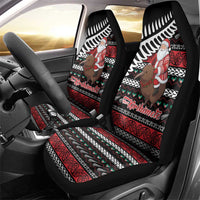 New Zealand Kiwi Santa Christmas Car Seat Cover He Wairua Kirihimete LT9 - Polynesian Pride