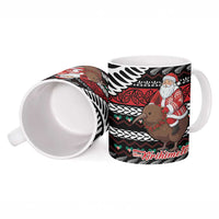 New Zealand Kiwi Santa Christmas Ceramic Mug He Wairua Kirihimete LT9 - Polynesian Pride