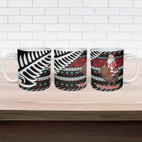 New Zealand Kiwi Santa Christmas Ceramic Mug He Wairua Kirihimete LT9 - Polynesian Pride
