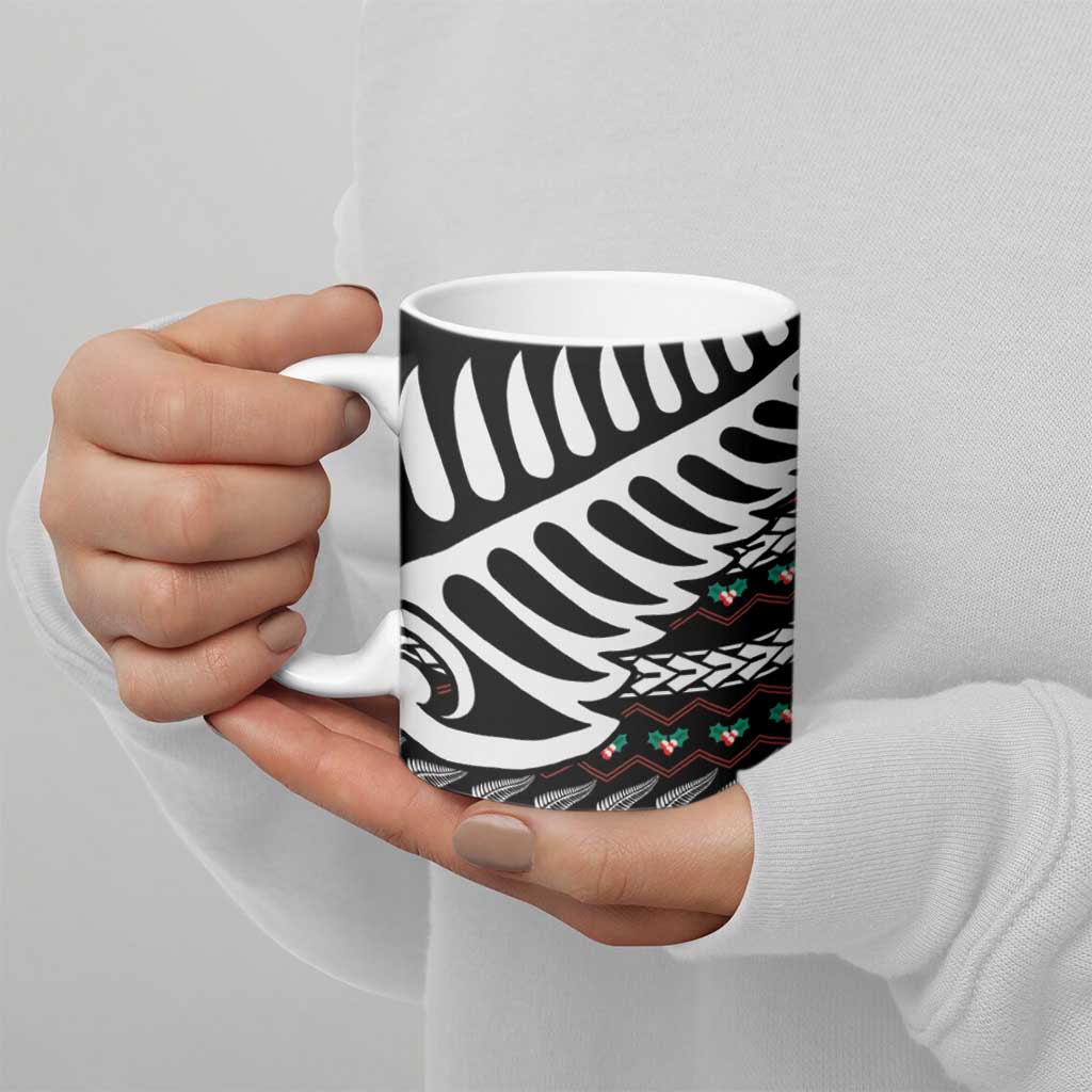 New Zealand Kiwi Santa Christmas Ceramic Mug He Wairua Kirihimete LT9 - Polynesian Pride