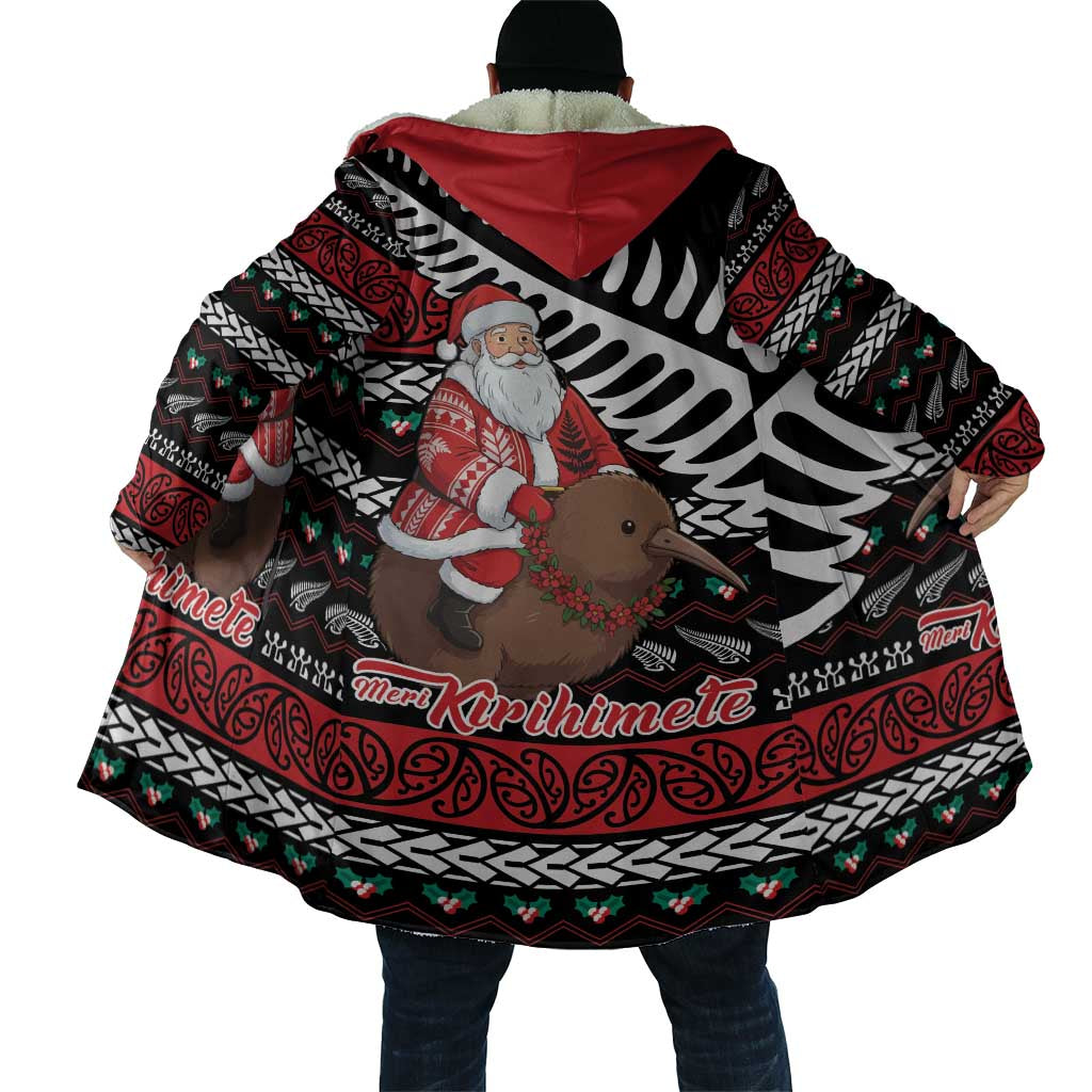 New Zealand Kiwi Santa Christmas Cloak He Wairua Kirihimete LT9 - Polynesian Pride