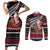 New Zealand Kiwi Santa Christmas Couples Matching Short Sleeve Bodycon Dress and Long Sleeve Button Shirt He Wairua Kirihimete - Polynesian Pride