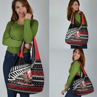 New Zealand Kiwi Santa Christmas Grocery Bag He Wairua Kirihimete LT9 - Polynesian Pride