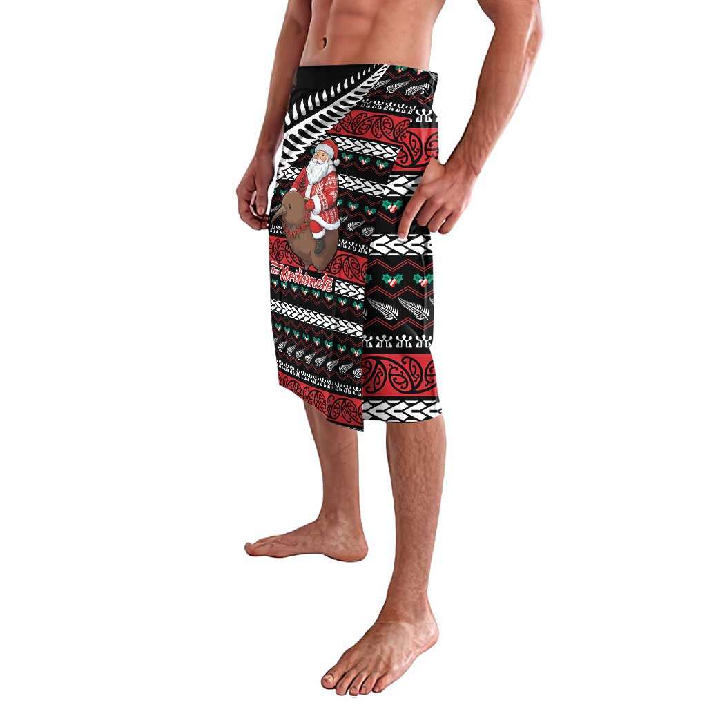 New Zealand Kiwi Santa Christmas Lavalava He Wairua Kirihimete LT9 - Polynesian Pride