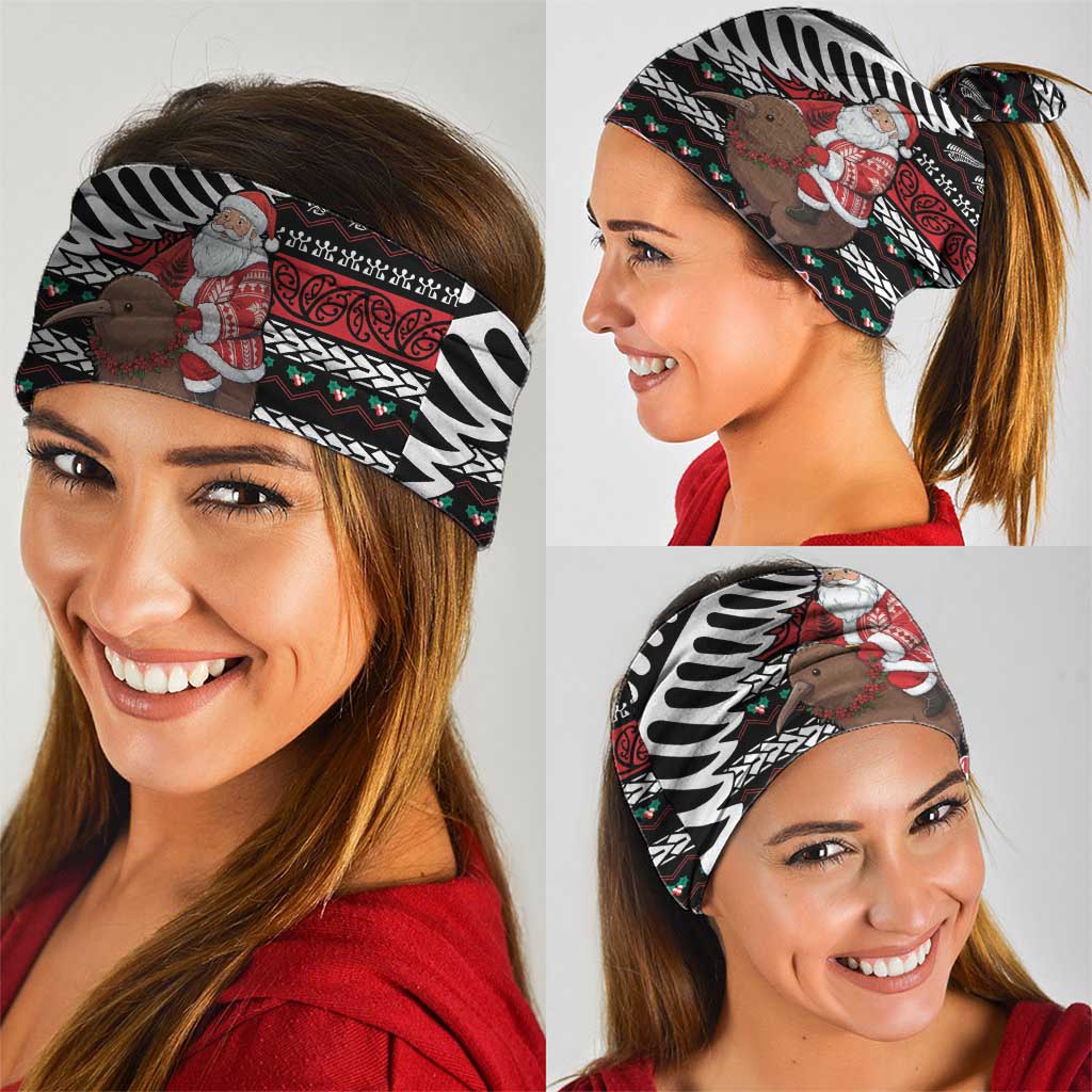 New Zealand Kiwi Santa Christmas Neck Gaiter He Wairua Kirihimete LT9 - Polynesian Pride