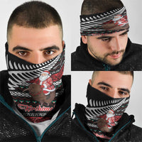 New Zealand Kiwi Santa Christmas Neck Gaiter He Wairua Kirihimete LT9 - Polynesian Pride