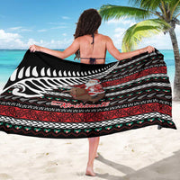 New Zealand Kiwi Santa Christmas Sarong He Wairua Kirihimete LT9 - Polynesian Pride