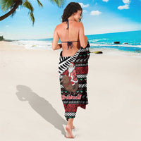 New Zealand Kiwi Santa Christmas Sarong He Wairua Kirihimete LT9 - Polynesian Pride
